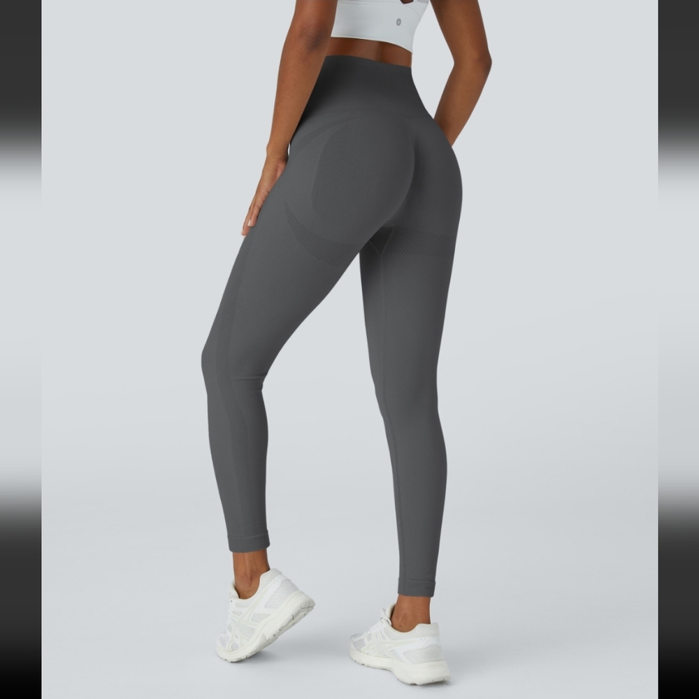 HALARA Gray High-Waist Leggings